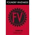 Foundry Vineyards FV Red 2012 Front Label