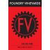 Foundry Vineyards FV Fire Red 2012 Front Label