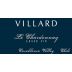 Villard Estate Grand Vin Le Chardonnay 2013 Front Label