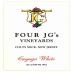 Four JG's Vineyards Cayuga White 2014 Front Label