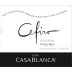 Vina Casablanca Cefiro Reserva Pinot Noir 2015 Front Label