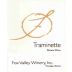 Fox Valley Winery Traminette 2013 Front Label