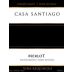 Vina Requingua Winery Casa Santiago Merlot 2012 Front Label