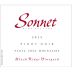 Sonnet Black Ridge Pinot Noir 2015 Front Label