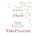 Vina Tres Palacios Reserve Merlot 2010 Front Label