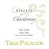 Vina Tres Palacios Reserva Chardonnay 2015 Front Label