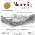 Vina von Siebenthal Montelig 2008 Front Label
