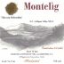 Vina von Siebenthal Montelig 2003 Front Label
