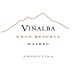 Vinalba Gran Reserva Malbec 2012 Front Label