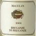 Maculan Breganze di Breganze Bianco 1999 Front Label