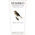 Vinas Del Jaro Sembro Vendimia Seleccionada Tempranillo 2012 Front Label