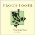 Frog's Tooth Vineyards Pinot Grigio 2009 Front Label