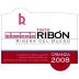 Vinedos & Bodegas Ribon Ribon Crianza 2008 Front Label