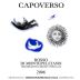 Vini Capoverso Rosso di Montepulciano 2006 Front Label