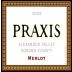 Praxis Cellars Praxis Merlot 2009 Front Label
