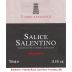 Vinicola Resta Salice Salentino Torre Saracena Riserva 2012 Front Label