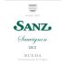 Vinos Sanz Sauvignon Blanc 2012 Front Label