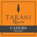 Vinovalie Cahors Tarani Reserve Malbec 2012 Front Label