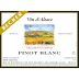 Vins Becker Pinot Blanc 2011 Front Label