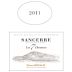 Vins de Sancerre Sancerre Les 7 Hommes Rouge 2011 Front Label