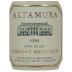 Altamura Cabernet Sauvignon 1990 Front Label