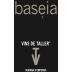 Vins de Taller Baseia 2014 Front Label