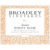 Broadley Jessica Pinot Noir 2014 Front Label