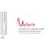 Vins Melaric Saumur Puy-Notre-Dame Clos de la Cerisaie 2009 Front Label