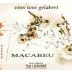 Vins Toni Gelabert Macabeu 2013 Front Label