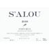 Vinyes dels Aspres S'Alou 2008 Front Label