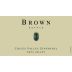 Brown Estate Chiles Valley Zinfandel 2012 Front Label