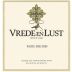Vrede en Lust White Mischief 2012 Front Label