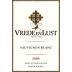 Vrede en Lust Sauvignon Blanc 2009 Front Label