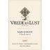 Vrede en Lust Marguerite 2007 Front Label