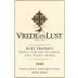 Vrede en Lust Boet Erasmus 2008 Front Label