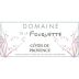 Domaine de la Fouquette Cotes de Provence Rose 2017 Front Label