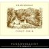 Vriesenhof Vineyards Paradyskloof Pinot Noir 2009 Front Label