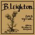 B. Leighton Olsen Brothers Vineyard Syrah 2013 Front Label
