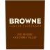 Browne Family Vineyards Malbec 2012 Front Label