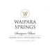 Waipara Springs Sauvignon Blanc 2013 Front Label