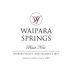 Waipara Springs Pinot Noir 2013 Front Label