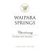 Waipara Springs Chardonnay 2010 Front Label