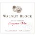Walnut Block Wines Single Vineyard Sauvignon Blanc 2014 Front Label