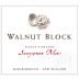 Walnut Block Wines Single Vineyard Sauvignon Blanc 2015 Front Label