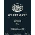 Warramate Wines Black Label Shiraz 2012 Front Label
