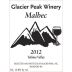 Glacier Peak Winery Malbec 2012 Front Label
