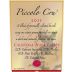 Paoletti Piccolo Cru 2011 Front Label