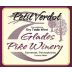 Glades Pike Winery Petit Verdot 2013 Front Label