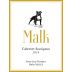 Malk Family Vineyards Cabernet Sauvignon 2014 Front Label