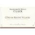 Francoise & Denis Clair Cote de Beaune Villages 2015 Front Label